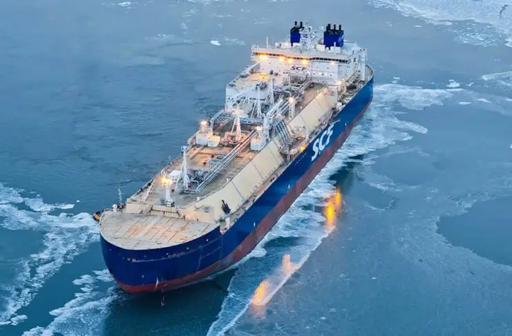Russian Arctic LNG super-tanker Konstantin Posyet