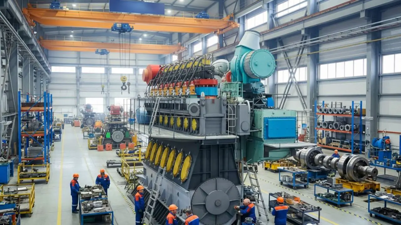 Ship Engine Building