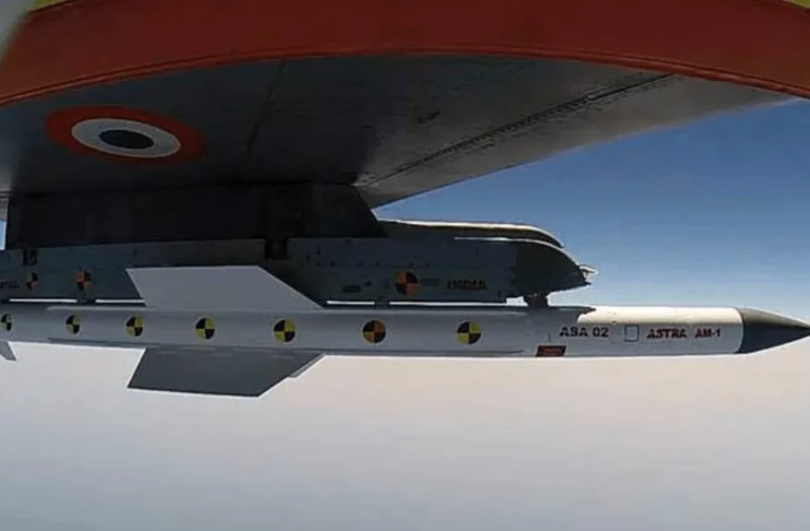 Astra Mk-1 Air-to-Air Beyond Visual Range missile