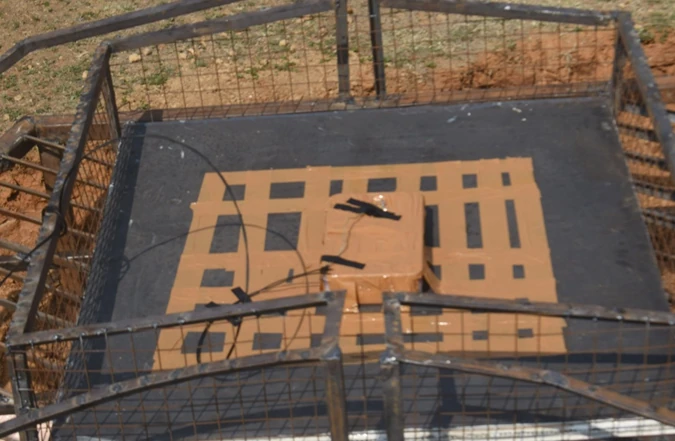 Cope Cage With Shaped Charge