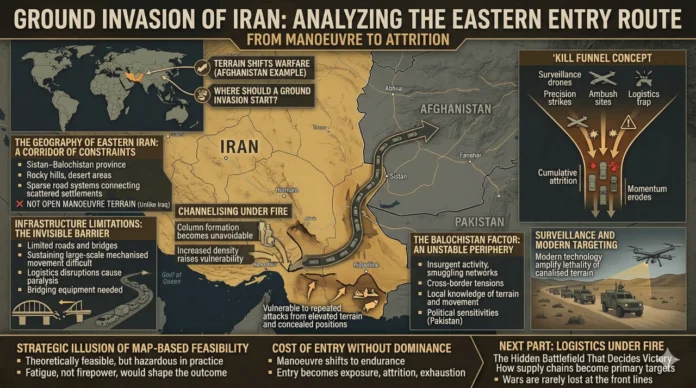 Ground Invasion of Iran, the Eastern Front