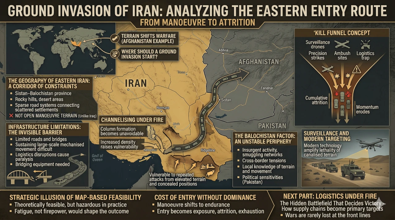 Ground Invasion of Iran, the Eastern Front