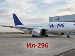 Il-296 Widebody Aircraft