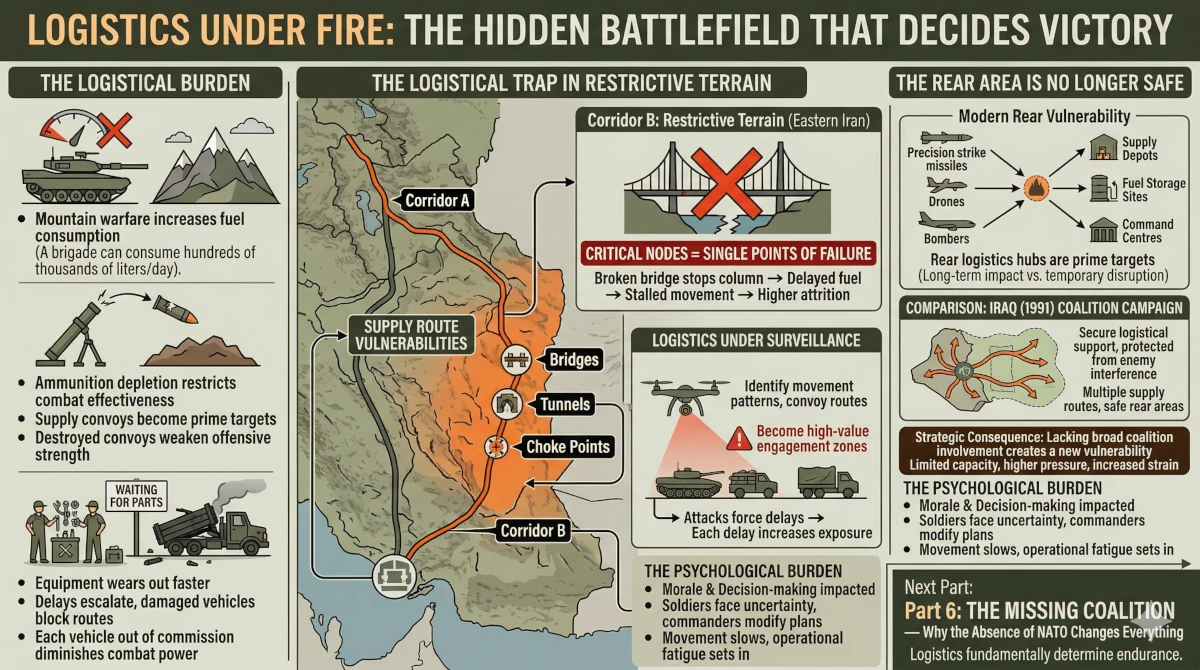 Iran - Logistics Under Fire