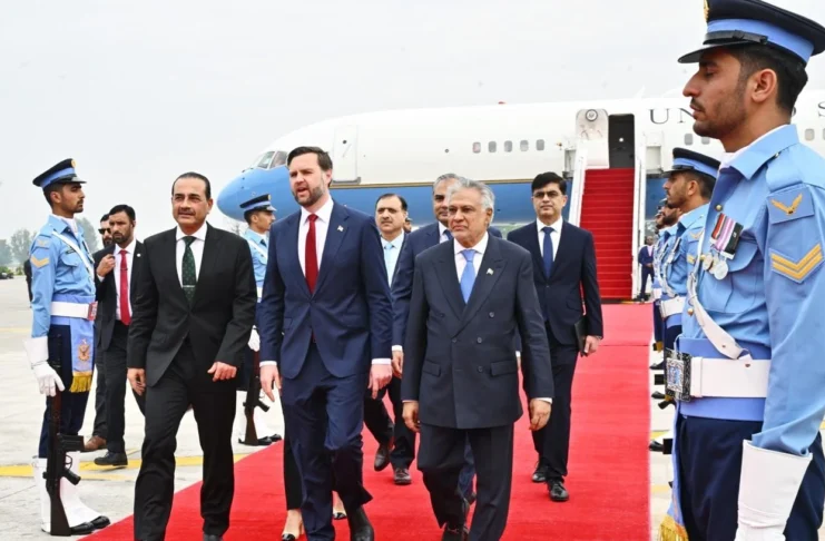 US VP JD Vance in Islamabad