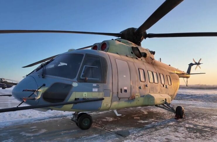 Mi-171A3 During Cold Weather Test