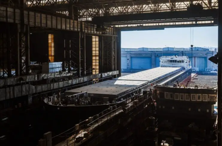 Russia River Sea cargo ship RSD59