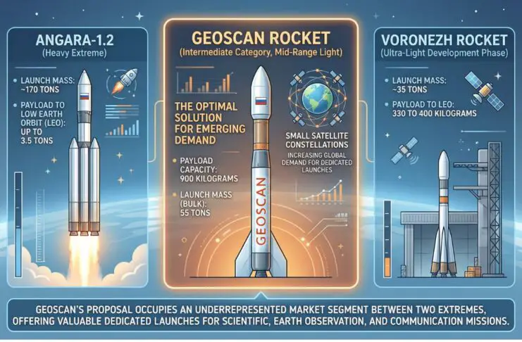 Russian Geoscan Rocket