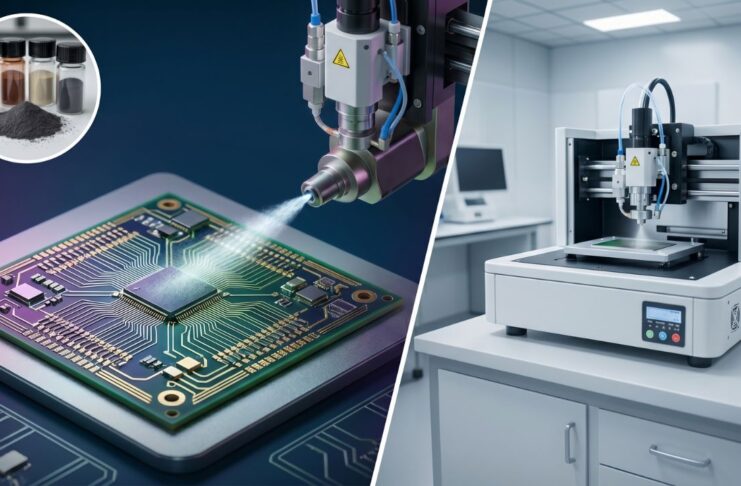 Russian Inkless Microcircuit Printer - Illustrative