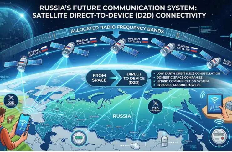 Russian LEO Constellation Bases D2D