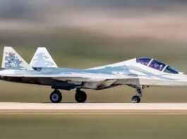 Alleged Image of Two Seater Su-57 Aircraft