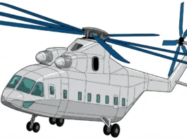 Chinese AVICOPTER Advanced Heavy Lifter Helicopter