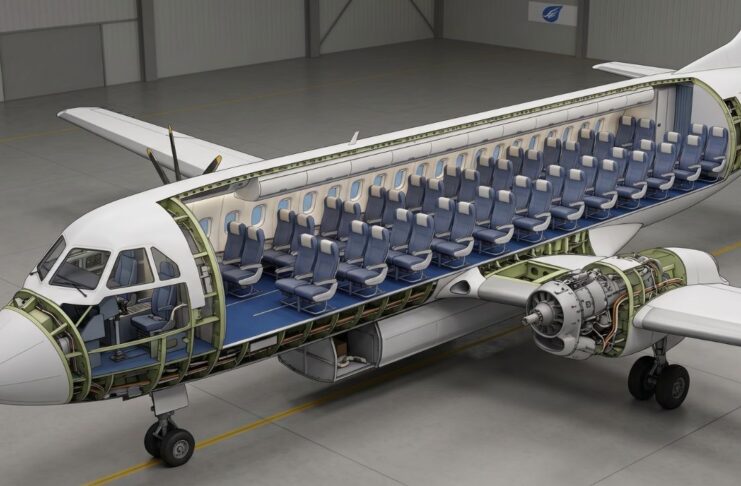 Il-114-300 Seat Cutout Illustration