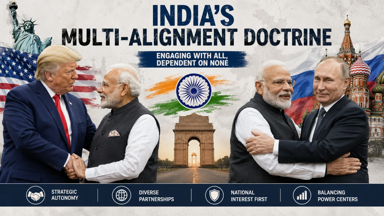 Beyond the American Lion: India’s Multi-Alignment Doctrine and the Strategic Value of Keeping Options Open