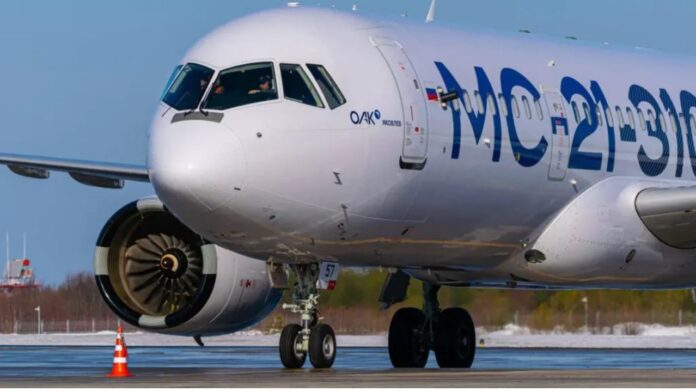 Russian MC-21 Aircraft
