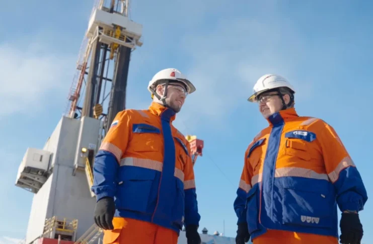 Russian Oil Rig