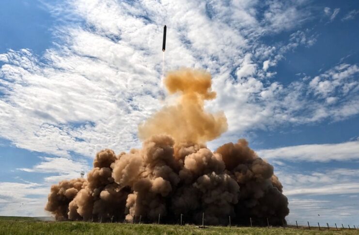 Russia's Latest RS-28 Sarmat Missile Launch