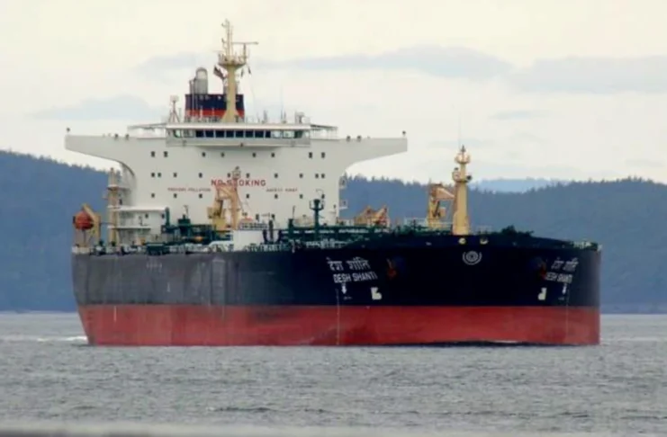 SCI Crude Carrier MT Desh Shanti