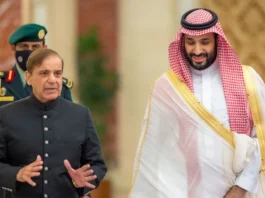 Pakistan’s Tightrope: The Quest to Become the Gulf’s Net Security Provider Saudi Crown Prince Mohammed bin Salman and Pakistan's Prime Minister Shehbaz Sharif