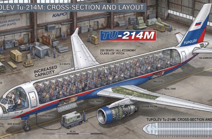 Tu-214M Cutout