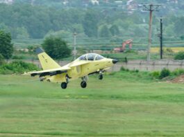 Yak-130M First Flight