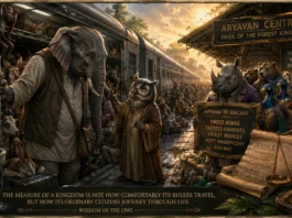 The Elephant’s Railway and the Owl’s Scales Arayan Kingdom
