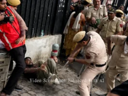 Delhi Police Brutality