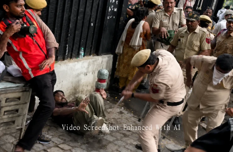 Delhi Police Brutality
