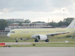 First Serially Produces MC-21-310 Undergoes Ground Testing
