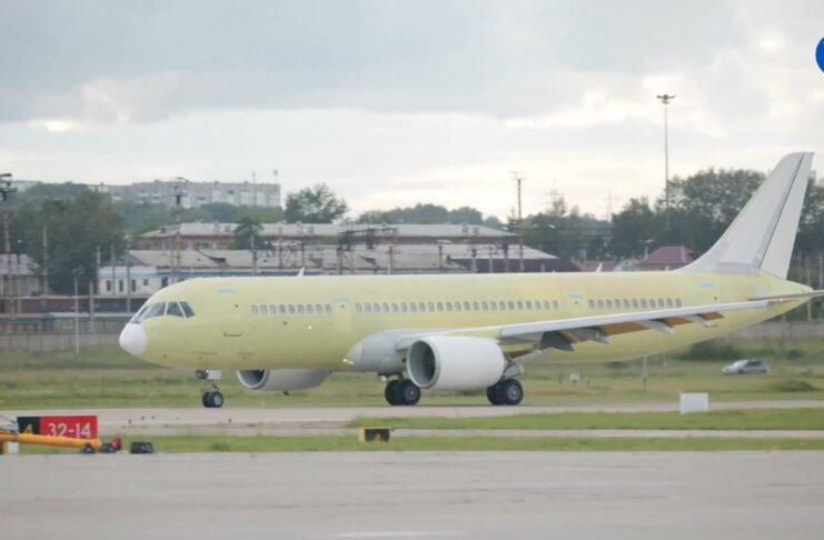 First Serially Produces MC-21-310 Undergoes Ground Testing