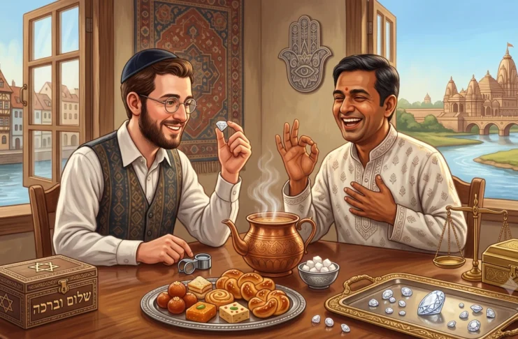 Jews and Gujaratis in Diamond Trade
