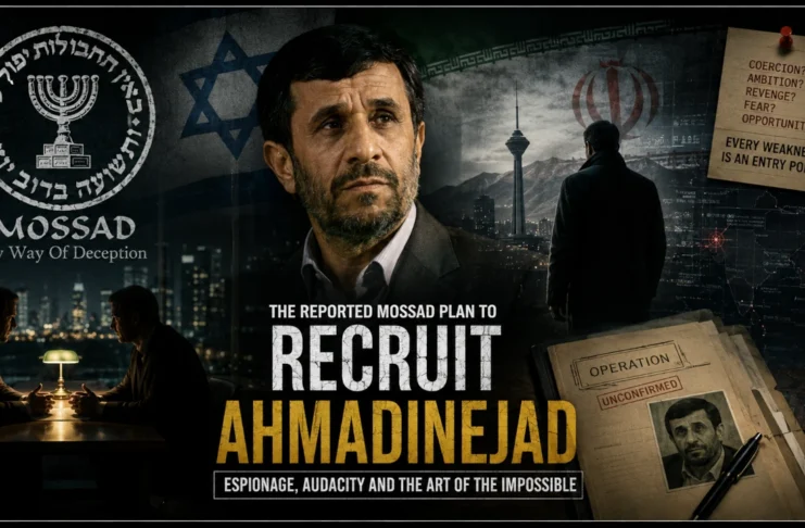 Mossad tried to recruit the former Iranian President Mahmoud Ahmadinejad