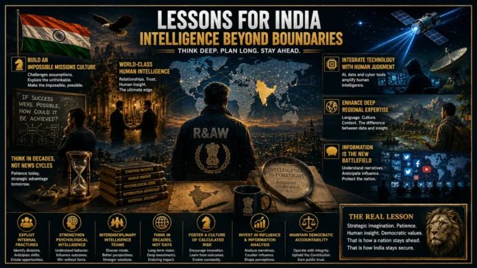RAW can Learn from the Mossad