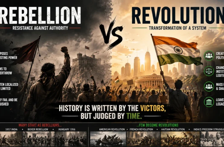 Revolution vs Rebellion