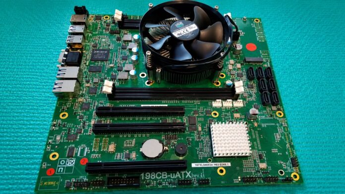 Russian 8-core Elbrus-8SV Processr Based Motherboard