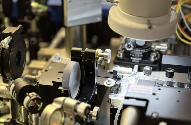 Russian compact on-chip source of quantum squeezed light
