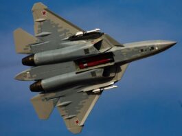 Russia Unveils Its Newest Su-57E Weapon—and It’s Built for Future Air Wars Su-57E with RVV-SDM Air-to-Air Missile