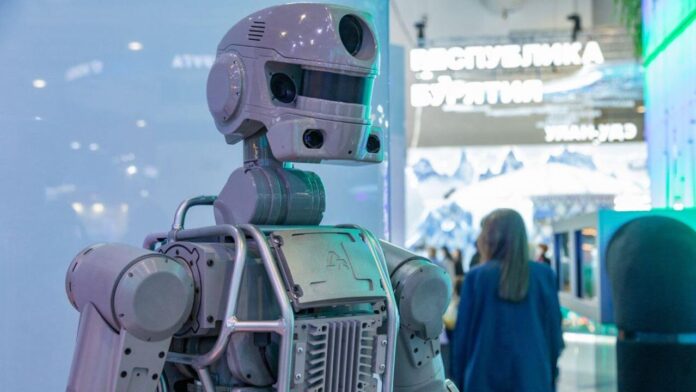 Teledroid anthropomorphic robot Teledroid anthropomorphic robot