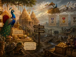 The Peacock, the Jackal, and the Temple Gold Ram Mandir Theft, Modi, India in Decline