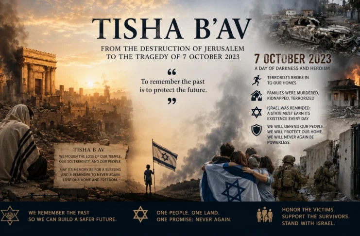 Tisha B'AV and 7 October 2023