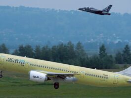 First Production Standard MC-21 Makes Test Flight